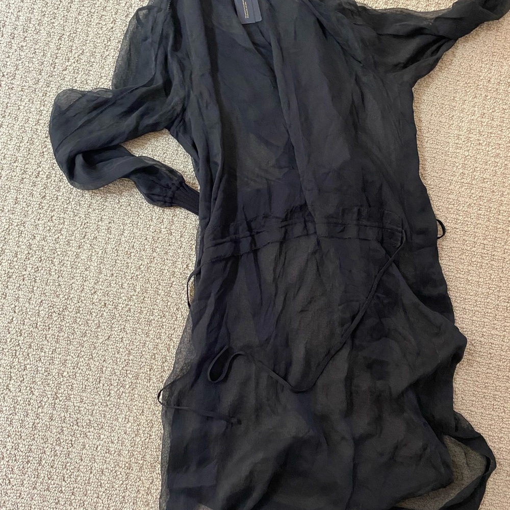 NWT Rag & Bone Black Textured Dress